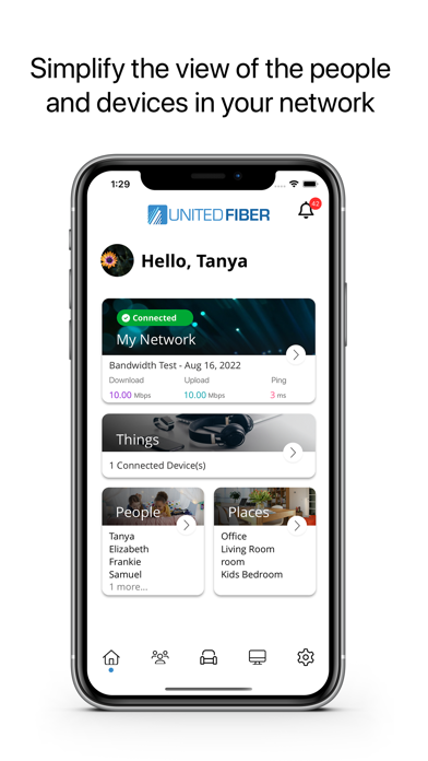 United Fiber WiFi Screenshot