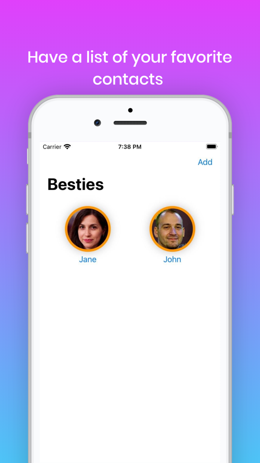 #3. Lock Screen Contact Widget Pro (iOS) By: Csaba Huszar