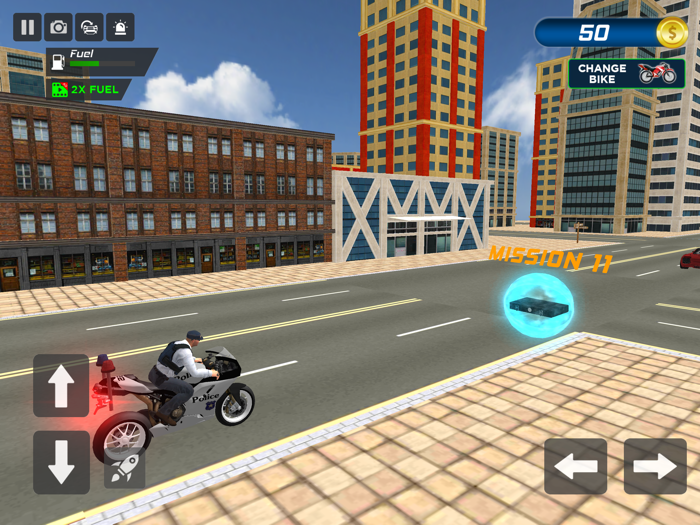 Police Bike Stunt Games
