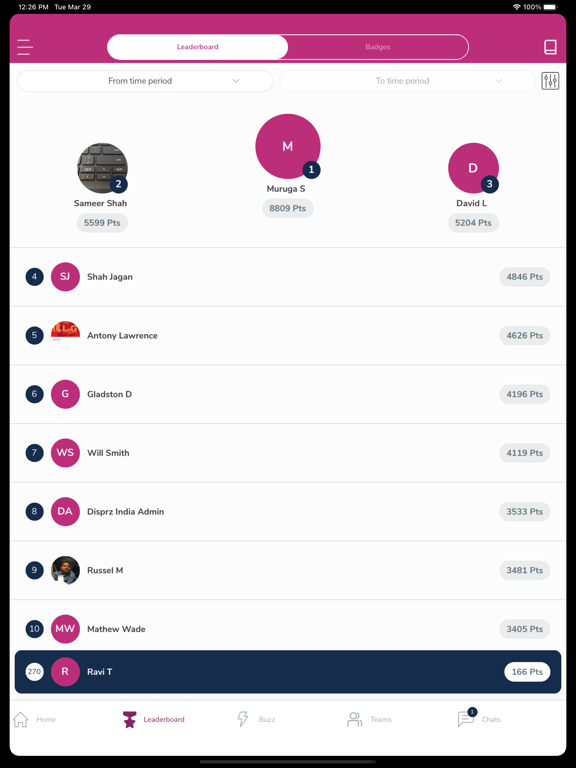 App screenshot