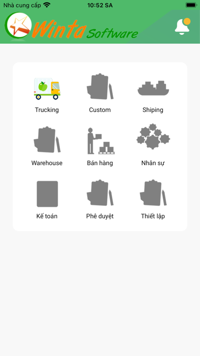 Winta ERP Screenshot
