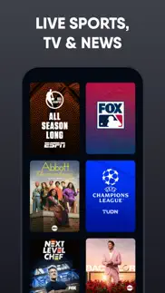 fubo: watch live tv & sports iphone screenshot 2