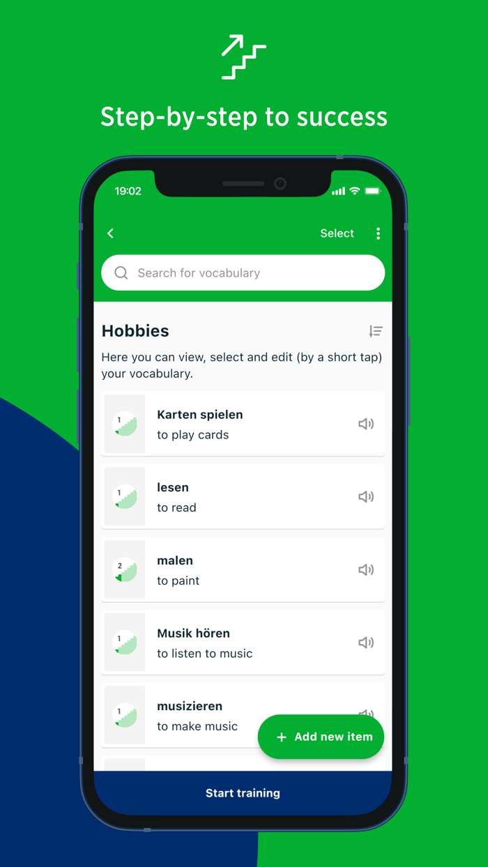 PONS Vocabulary Trainer