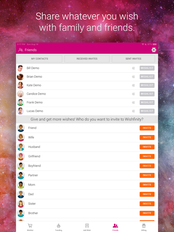 Screenshot #6 pour Wishfinity: Universal Wishlist