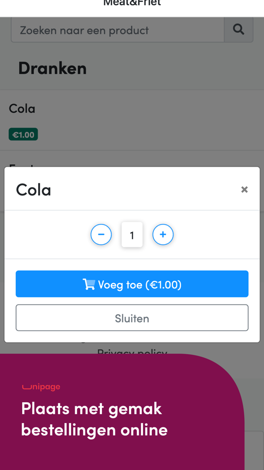 #2. Meat & Friet (iOS) 由: Unipage