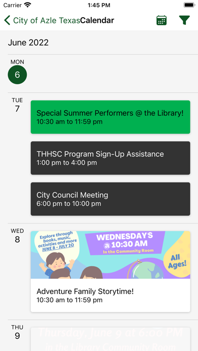 City of Azle Texas Screenshot