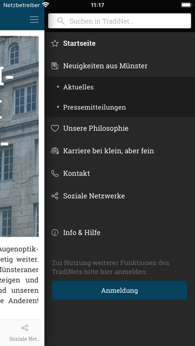 TradiNet Screenshot