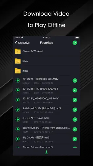 Offline Cloud Video Player Max screenshot 4