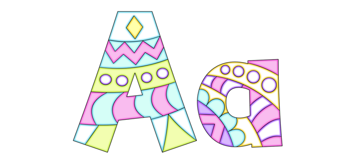 Alphabet Coloring