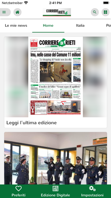 Corriere di Rieti Screenshot