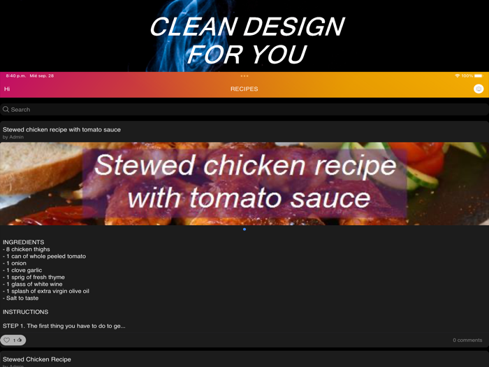 Stewed Chicken Recipes