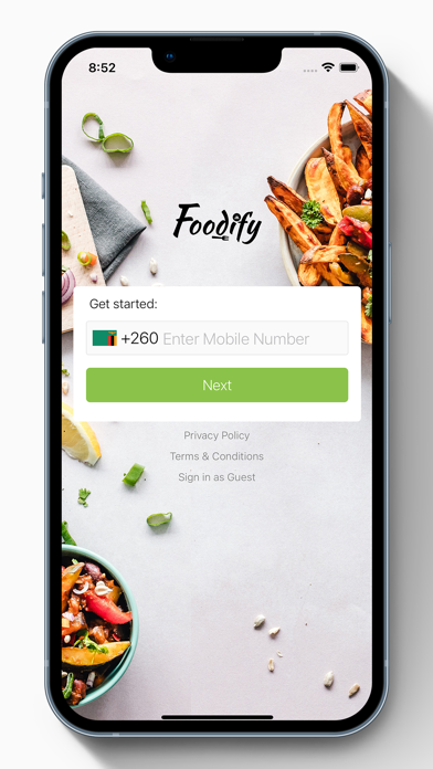 Foodify Zambia Screenshot