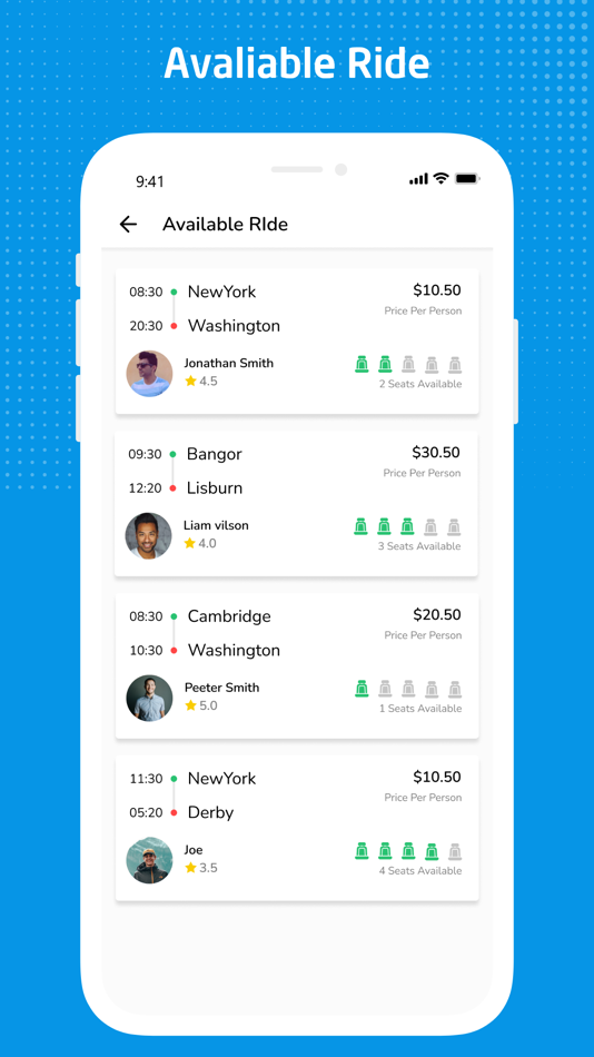 #2. Fox CarPool (iOS) 由: White Label Fox Private Limited