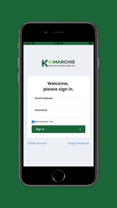 Kimarchie Health & Social Care Screenshot