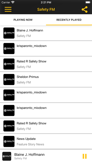 Safety FM Screenshot