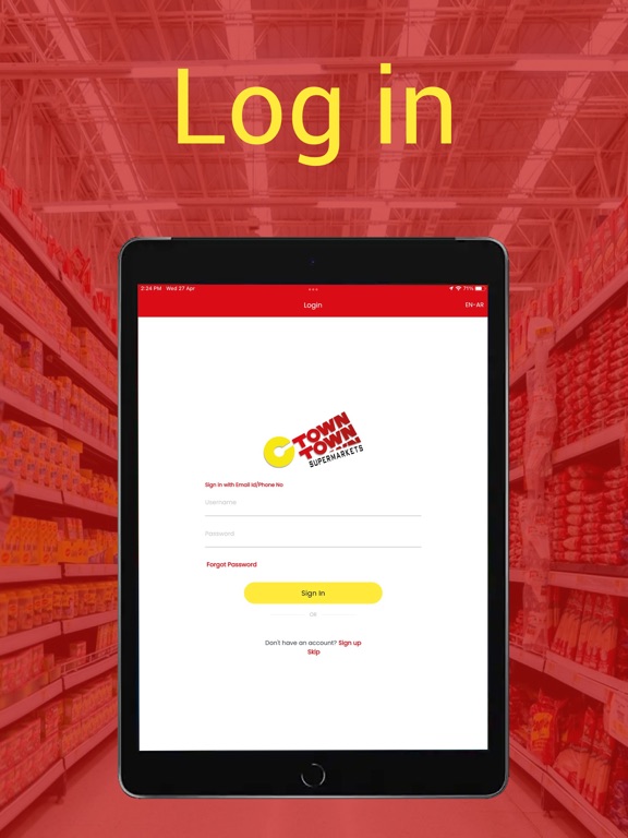 CTown Jordan iPad screenshot 2 - Shopping app