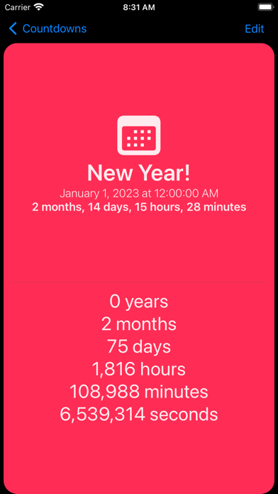 Countdown - Event Reminder