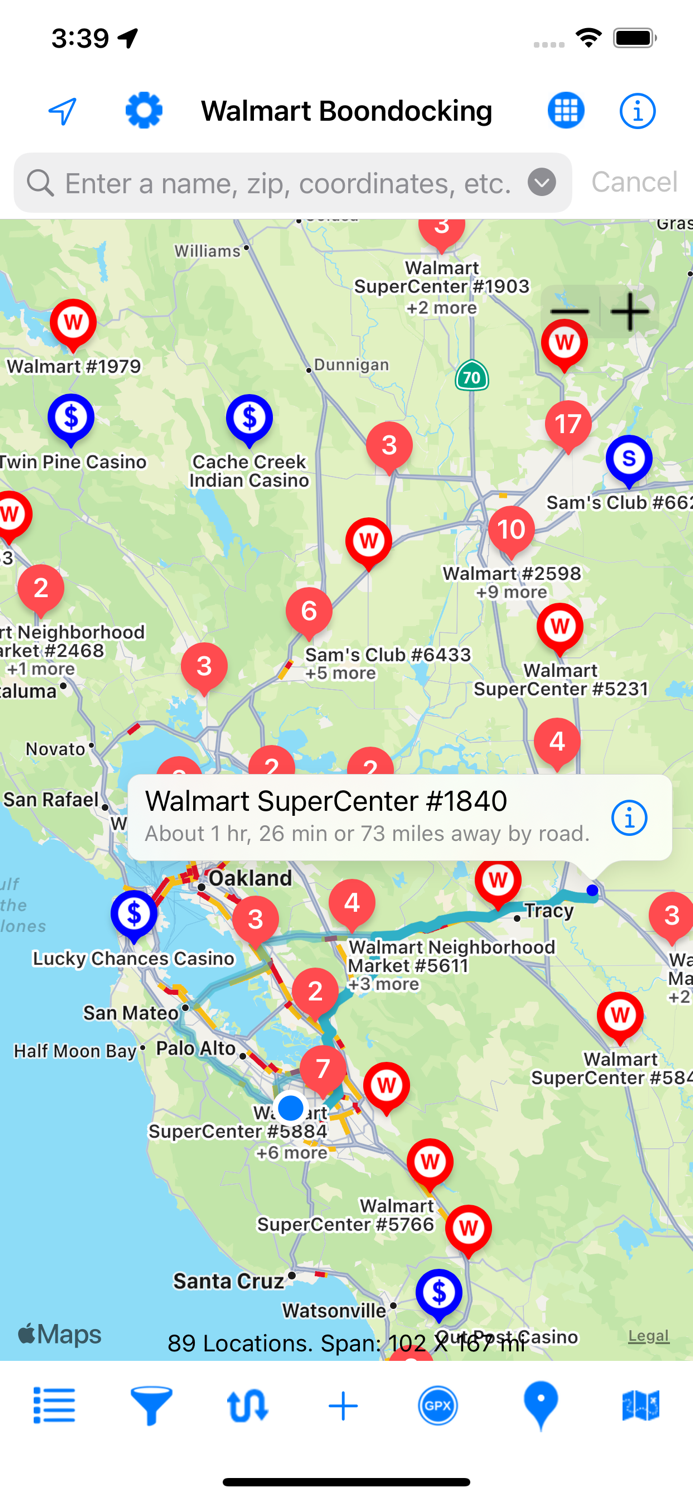 Boondocking at Walmart Stores