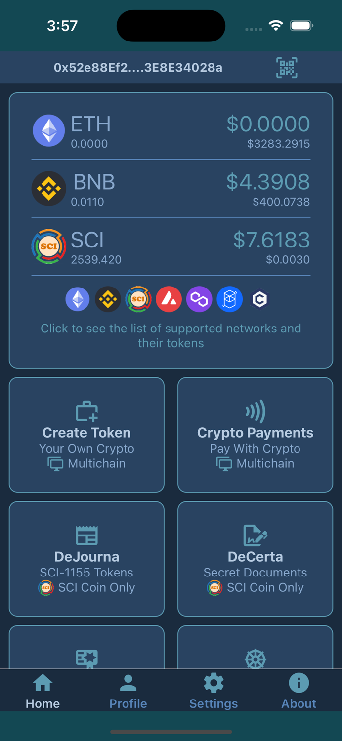 Saymatik Web3 Wallet
