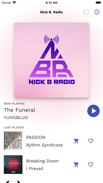 Nick B. Radio Screenshot