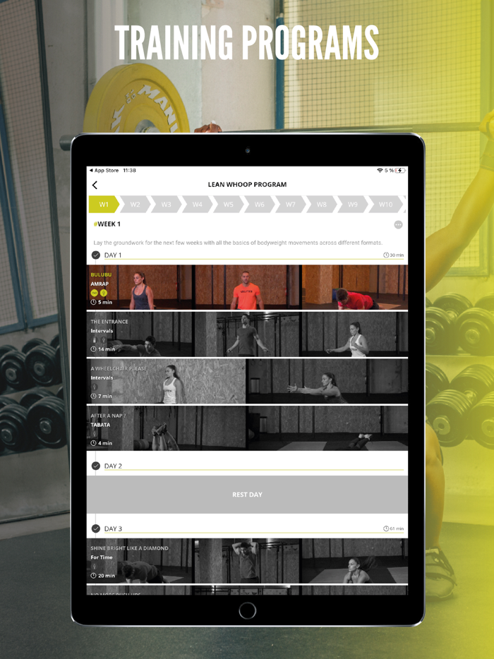 Velites WOD Training