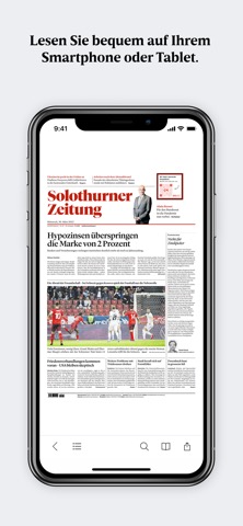 Solothurner Zeitung E-Paperのおすすめ画像1