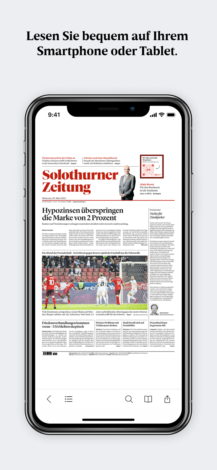 Solothurner Zeitung E-Paper