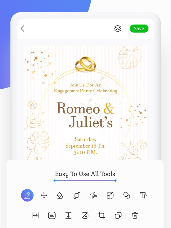 Screenshot #6 pour Party Invite Card Maker