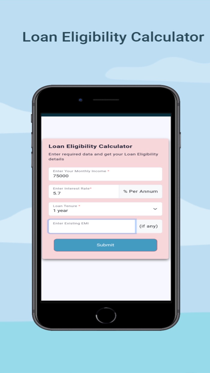 Loan Eligibility Calculator
