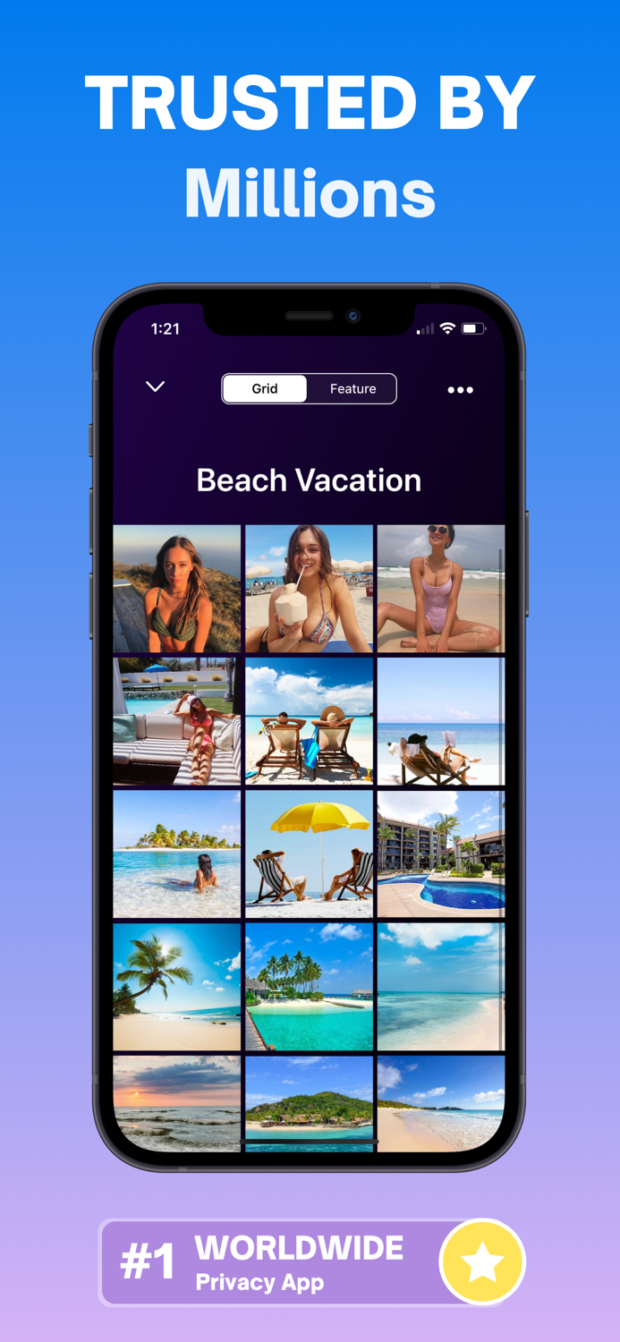 Hide Photos Videos HiddenVault