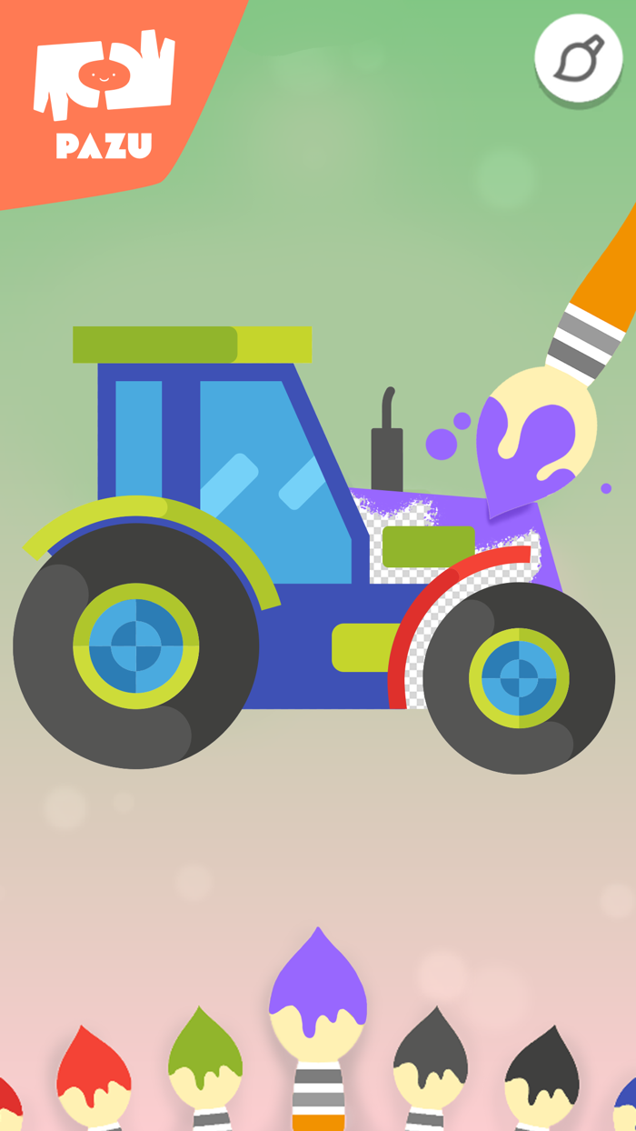 Coloring games - for toddlers