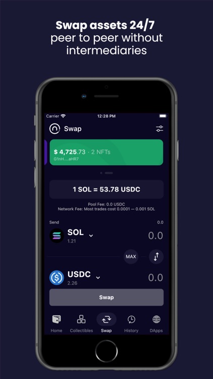 Nitrogen Solana Crypto Wallet