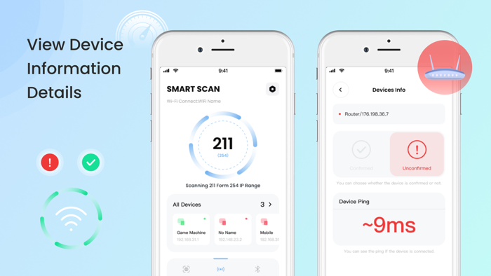Smart Scan Device Detector