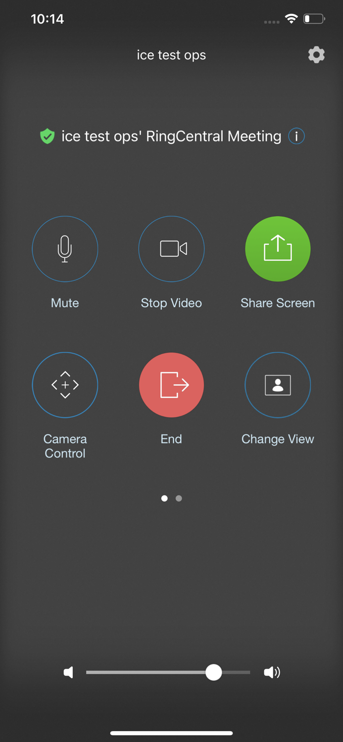 RingCentral Meetings Rooms