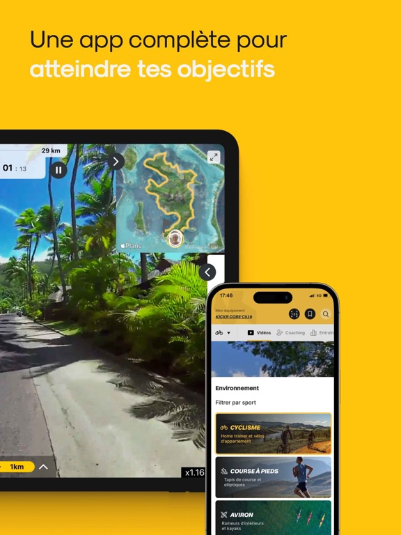 Screenshot #6 pour Kinomap : vélo running rameur
