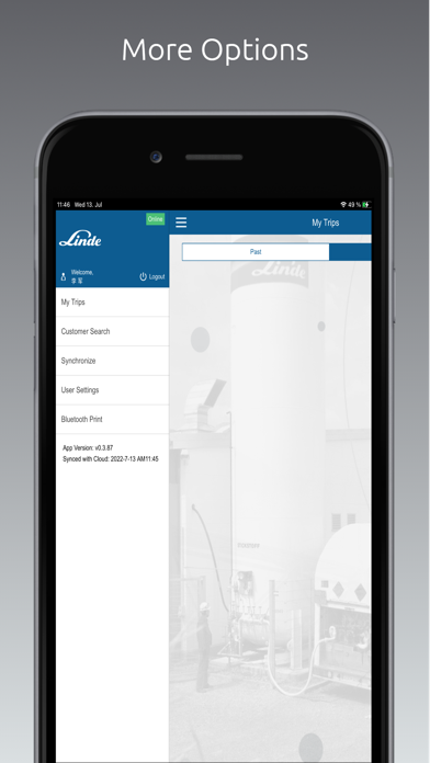 Linde Deliver Apps Screenshot