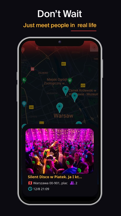 Me & Who? Connect offline