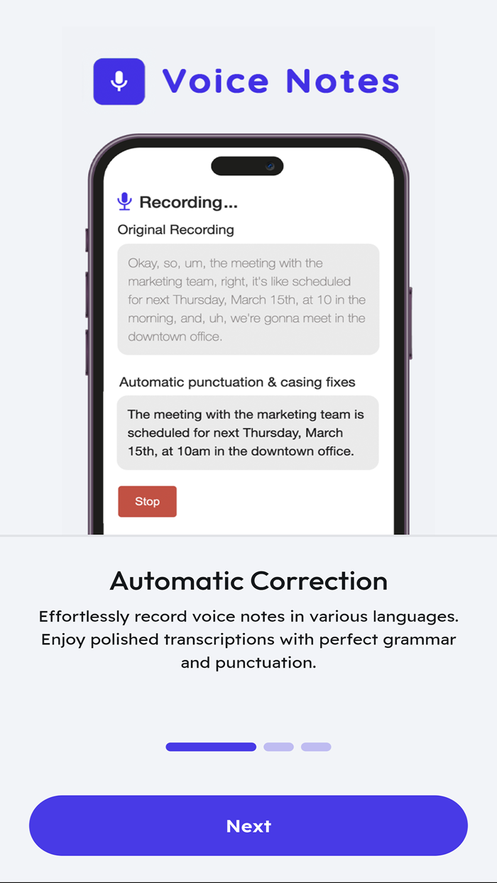 AI Transcribe Speech to Text