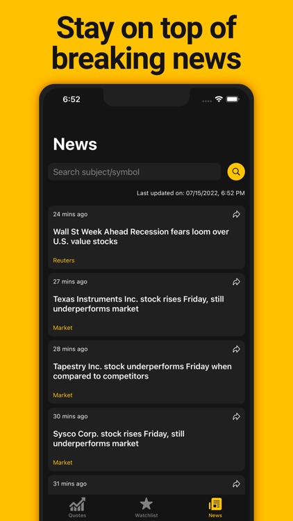 InvestApp: Stocks & Finances screenshot-4