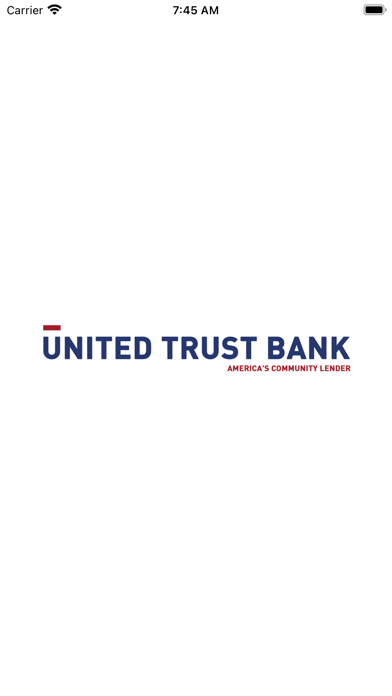 United Trust Bank Screenshot