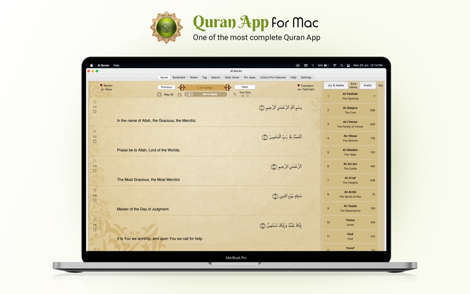 Quran - Read & Listen - 2.9 - (macOS)