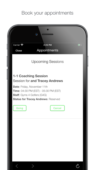 Gyms4Golfers Screenshot