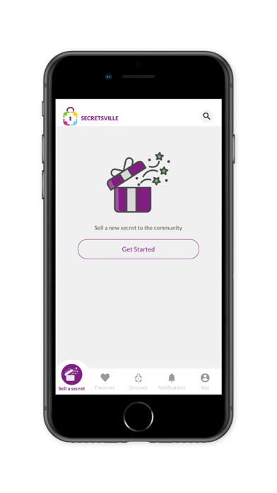 Secretsville iPhone screenshot 3 - News app