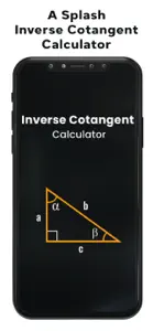 Inverse Cotangent Calculator screenshot #1 for iPhone