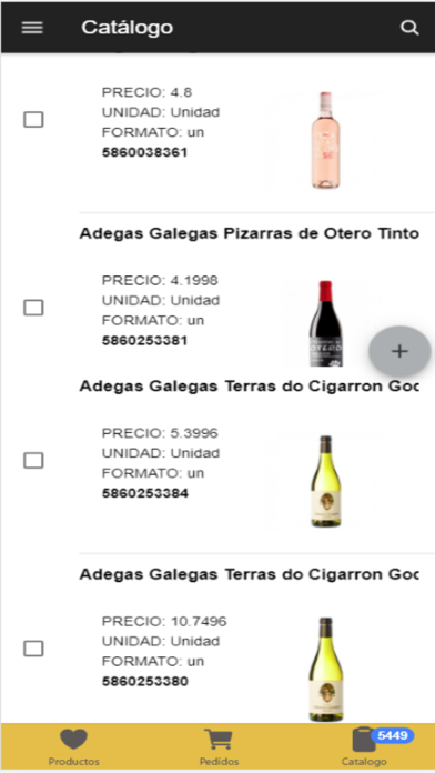 Picking Málaga Pedidos Screenshot