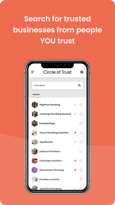 Circle of Trust Screenshot