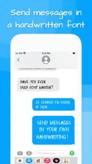 font master: handwriting iphone screenshot 2