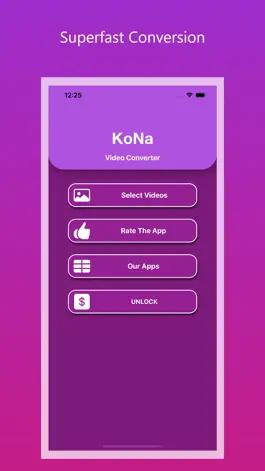 Game screenshot Kona Video Converter apk