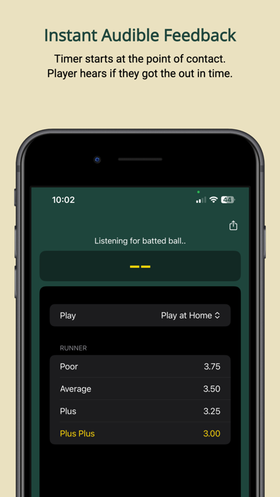 Infield Timer Screenshot