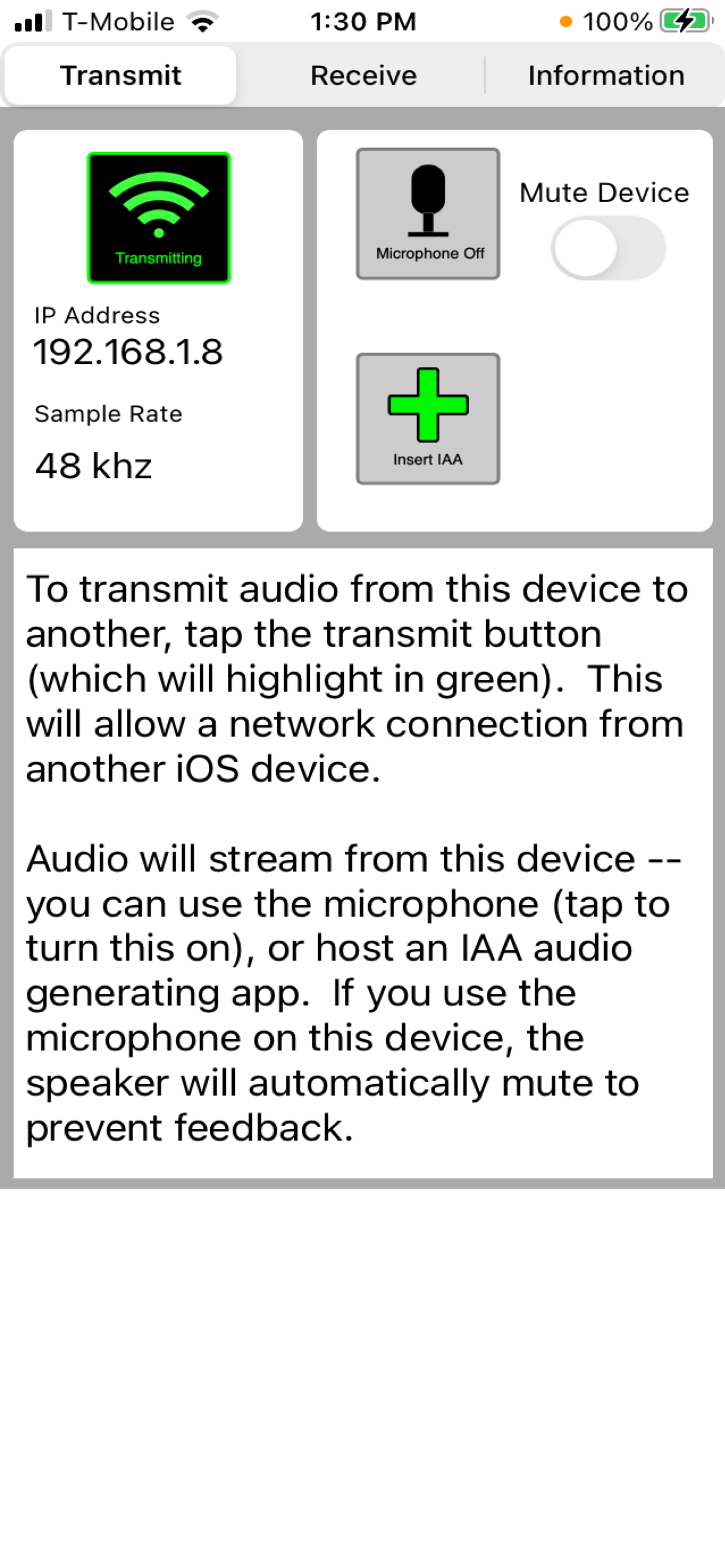 Wireless Audio AUv3